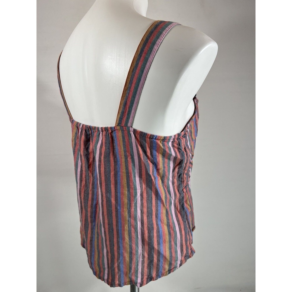 Madewell Halter Tank Striped Sleeveless Summer Minimal Chic - Picture 6 of 12